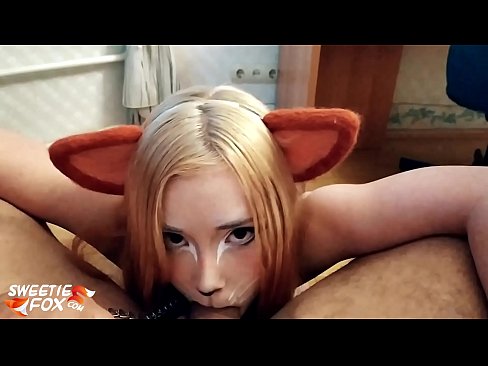 ❤️ Kitsune ਉਸ ਦੇ ਮੂੰਹ ਵਿੱਚ ਡਿਕ ਅਤੇ ਕਮ ਨਿਗਲ ❤️❌  ਸਾਡੇ 'ਤੇ  ﹏